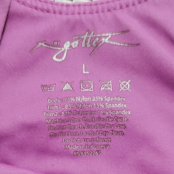 Gottex Lavender Sports Bra - Picture 2 of 7
